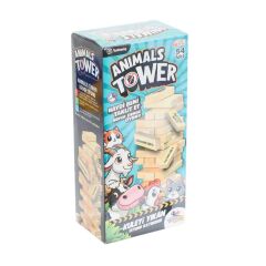 Nessiworld 7378 Animals Tower Süper Denge Oyunu 54 Parça -Tottreiq