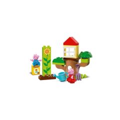 Nessiworld 10431 Lego Duplo Peppa Pig Bahçe ve Ağaç Ev 20 parça +2 yaş