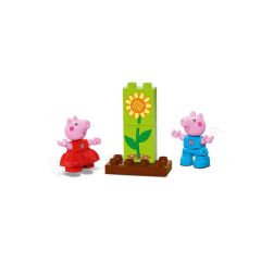 Nessiworld 10431 Lego Duplo Peppa Pig Bahçe ve Ağaç Ev 20 parça +2 yaş