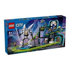 Nessiworld 60421 Lego City Robot Dünyası Hız Treni Parkı 986 parça +8 yaş