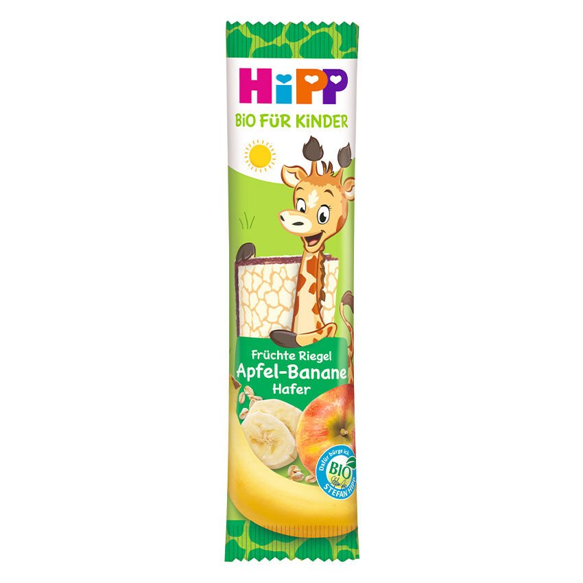 Nessiworld Hipp Organik Yulaﬂı Elmalı Muzlu Meyve Barı 20 Gr