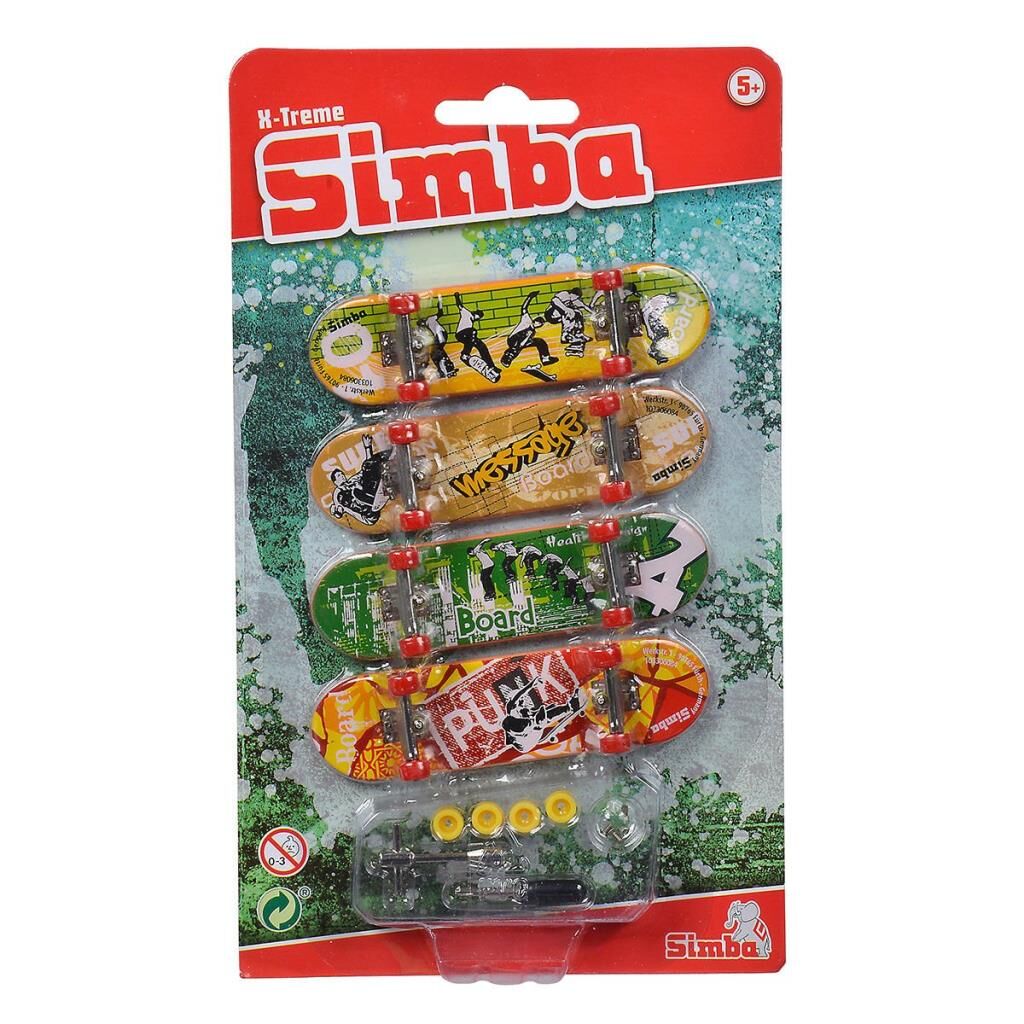 Nessiworld 103306084 Finger Skateboard Kaykay Seti -Simba