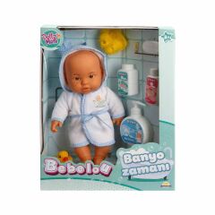 Nessiworld Sunman Bebelou Banyo Zamanı Bebek Seti 35 Cm