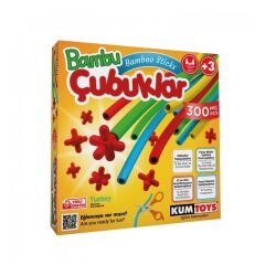 5462 KumToys, Bambu Çubuklar - 300 parça / +3 yaş