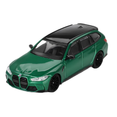 Nessiworld Mini GT 1/64 BMW M3 Competition Touring Isle of Man Green Metallic MGT00764