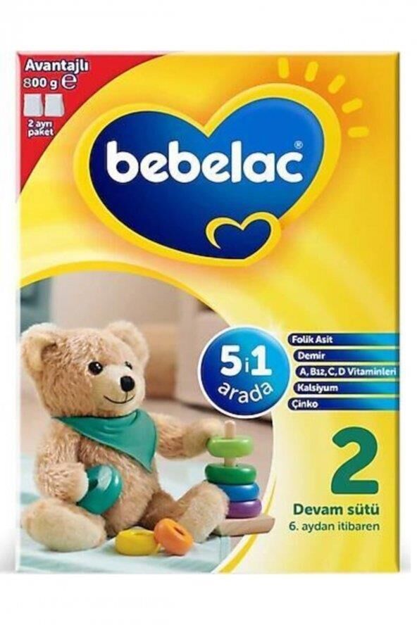 Nessiworld Bebelac Bebek Devam Sütü No2 800 Gr