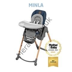 Maxi-Cosi Minla Ahşap Mama Sandalyesi / Essential Blue