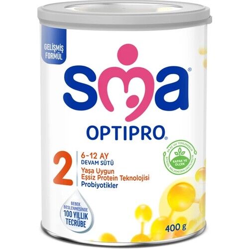 Nessiworld SMA Optipro Probiyotik 2 Bebek Devam Sütü 6-12 Ay 400 Gr