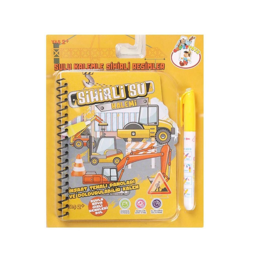 BK002 Gepettoys, Sihirli Boyama Kitabı Çeşitleri