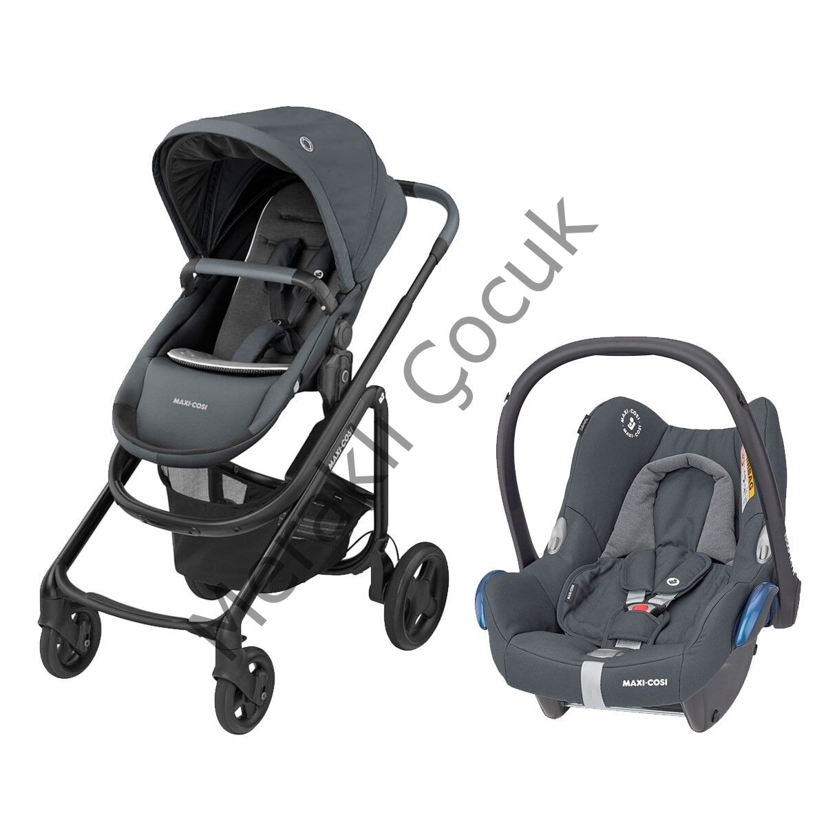 Maxi-Cosi Lila CP Travel Sistem Bebek Arabası / Essential Graphite