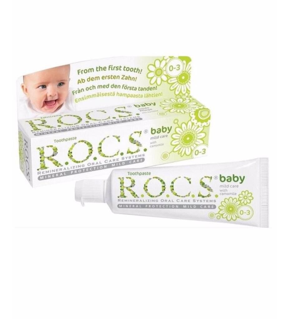 Nessiworld R.O.C.S.Baby Diş Macunu 0-3 Yaş 35 ml Papatya