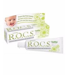 Nessiworld R.O.C.S.Baby Diş Macunu 0-3 Yaş 35 ml Papatya