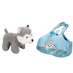 Nessiworld Peluş Kedi Köpek Taşıma Çantalı 20 cm