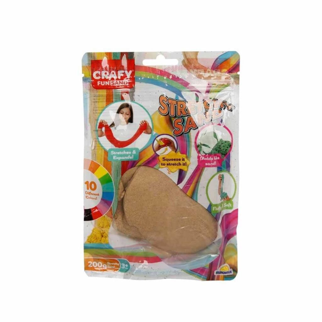 Nessiworld 3599 Crafy Streç Oyun Kumu Naturel 200 g -Sunman