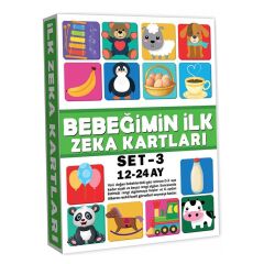 Nessiworld 2212 Eğitici Kartlar 12-24 Ay Zeka Kartları  -Dıytoys