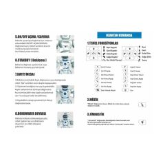 Nessiworld GAW--1088 Kumandalı İnteraktif Şarjlı Eğitici Eğlendirici Akıllı Büyük Robot