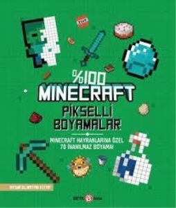 %100 Minecraft Pikselli Boyamalar