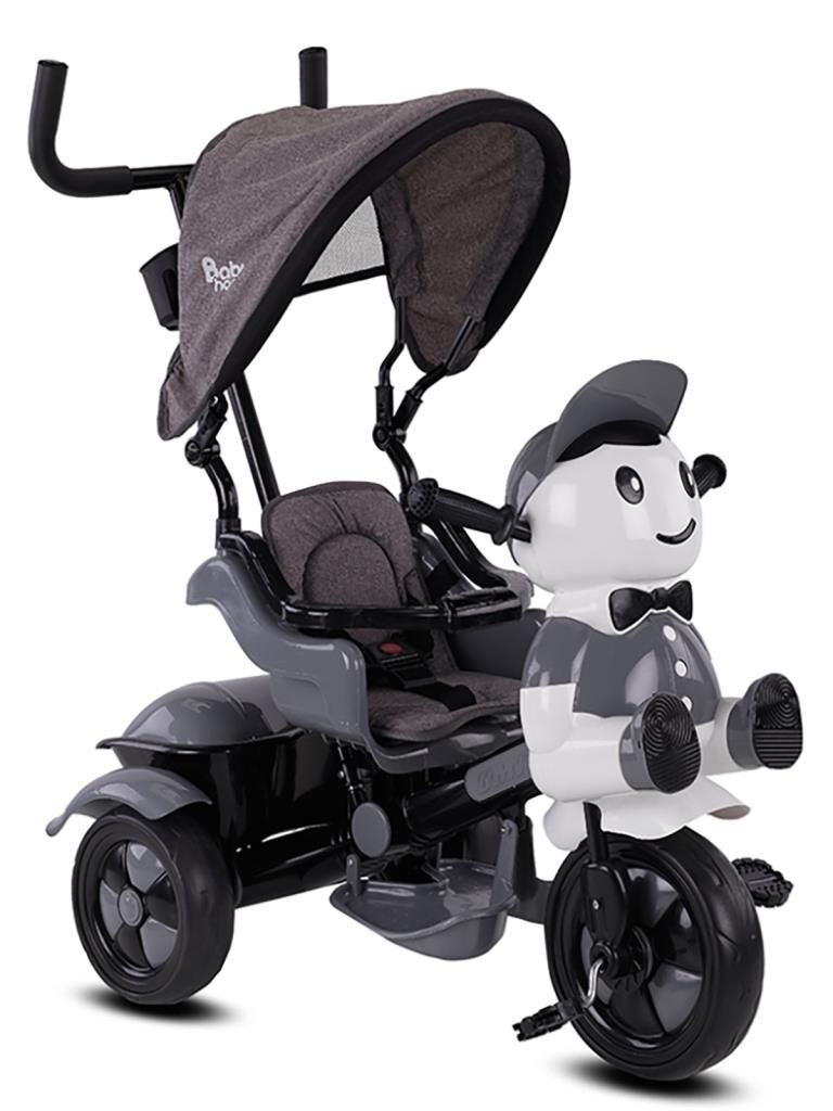 Nessiworld Babyhope 125 Yupi Triycle 3 Tekerli Kontrollü Bisiklet (Gri) Gri