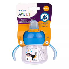 Avent Penguen Damlatmaz Bardak - 6m+ 200 Ml - Mavi