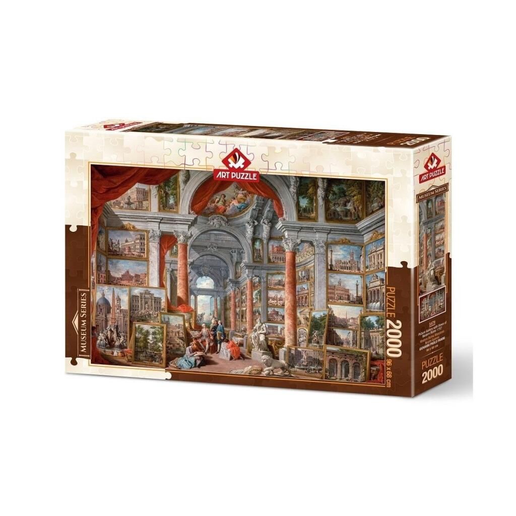 Nessiworld 5479 Modern Roma Manzaralı Resim Galerisi 1757-2000 Parça Puzzle -Art Puzzle