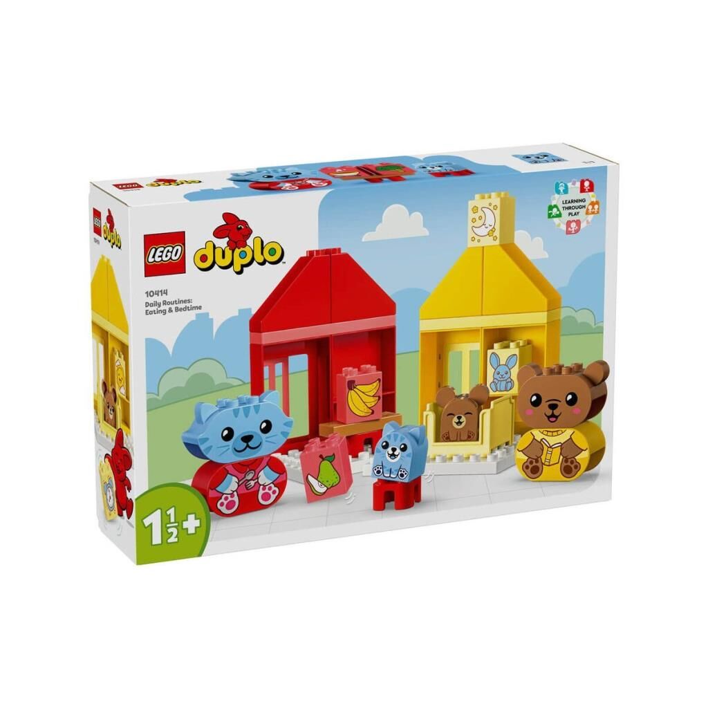 Nessiworld 10414 LEGO® DUPLO® Günlük Rutinlerim: Yemek ve Uyku Zamanı 28 parça +1,5 yaş