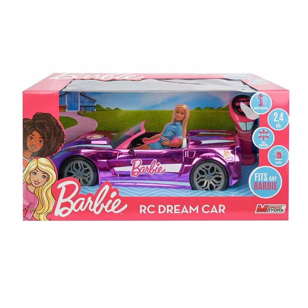 Nessiworld Barbie'nin Uzaktan Kumandalı Rüya Arabası 42 cm