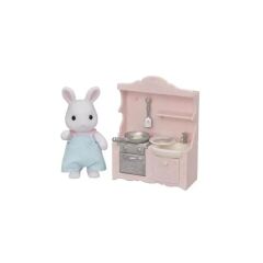 NessiWorld 5678SylvanianFamiliesKarTavşanıBabanınYemekPişirmeSeti+3yaş