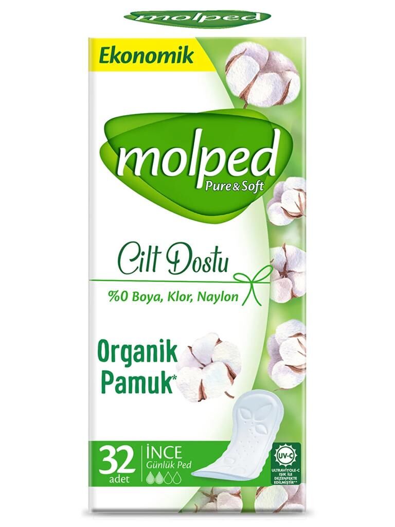 Nessiworld Molped Pure&Soft Cilt Dostu Ped Eko 32 Adet