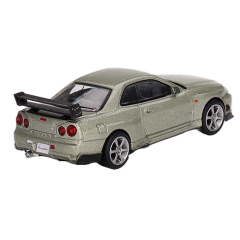 Nessiworld Mini GT 1/64 Nissan Skyline GT-R (R34) Tommykaira R-z Millenium Jade