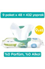 Nessiworld Prima Aqua Pure Islak Havlu Mendil 9lu 432 Yaprak