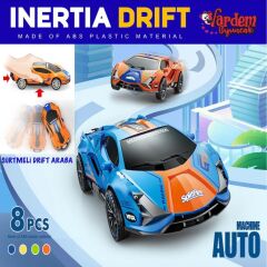 Nessiworld MG-D400-47 Sürtmeli Renkli Drift Arabası -Vardem Oyuncak