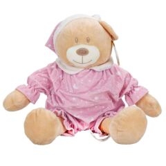 Nessiworld 4761 Pijamalı Peluş Ayı 30 cm -Sunman