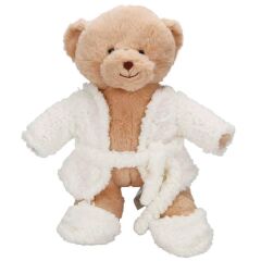 Nessiworld 4804 Pijamalı Peluş Ayı 40 cm -Sunman