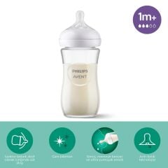 Nessiworld   Avent Doğal Tepkili Natural Response Cam Biberon 240 ml 1+ Ay