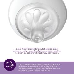 Nessiworld   Avent Doğal Tepkili Natural Response 2'Li Biberon Emziği No:1 0+ Ay