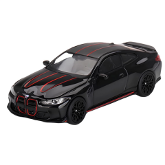 Nessiworld Mini GT 1/64 BMW M4 CSL Black Sapphire