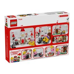 Nessiworld 71435 Lego Super Mario Peachin Kalesinde Roy ile Savaş 738 parça +7 yaş