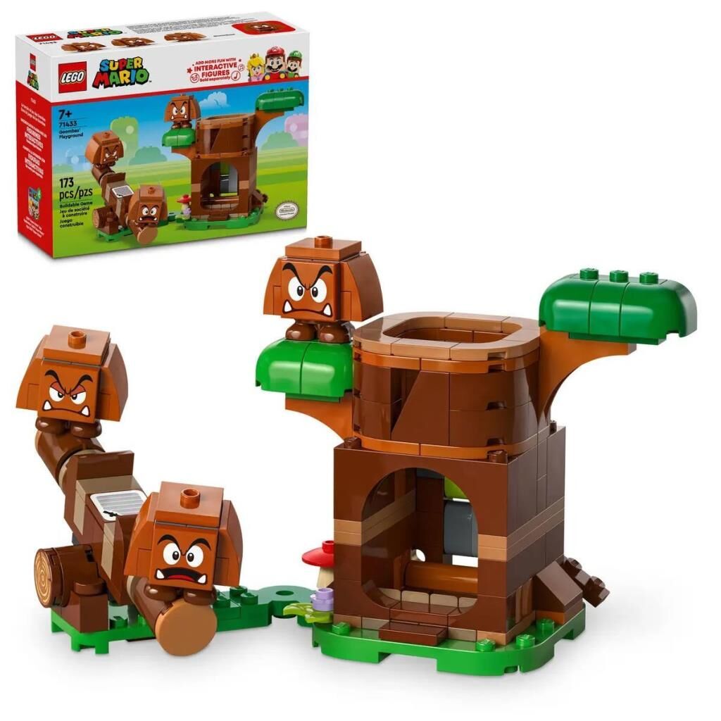 Nessiworld 71433 Lego Super Mario Goomba Oyun Parkı Ek Macera Seti 173 parça +7yaş