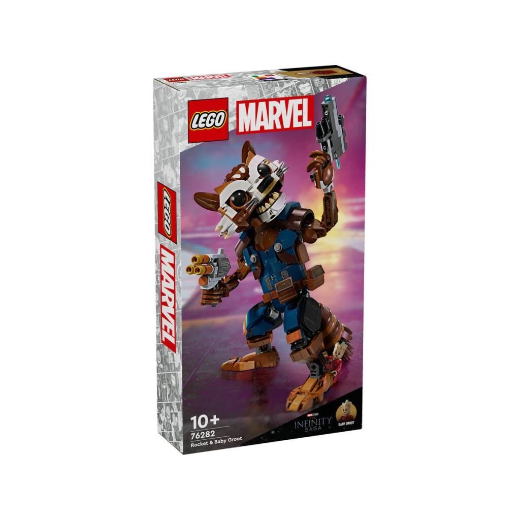 Nessiworld 76282 ﻿LEGO® Marvel Rocket ve Bebek Groot 566 parça +10 yaş