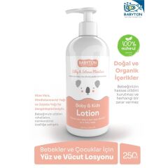 Nessiworld Babyton Bebek ve Çocuklar İçin Doğal Yüz ve Vücut Losyonu 250 ml