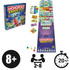 Nessiworld F8995 Monopoly Knockout