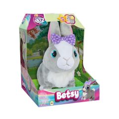 Nessiworld 9586 Sesli ve Hareketli Peluş Tavşan Betsy -Sunman