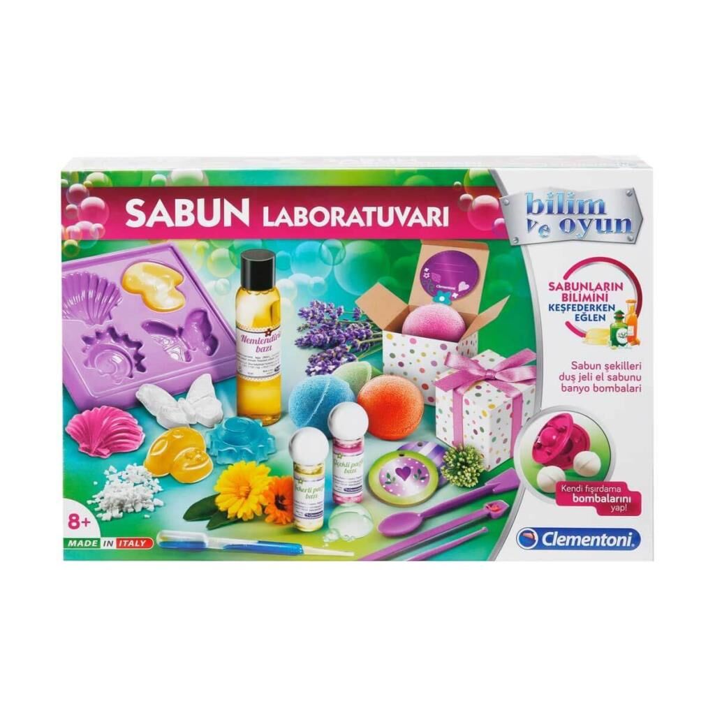 64433 Bilim ve Oyun - Sabun Laboratuvarı +8 yaş