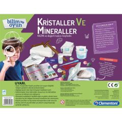 64964 Bilim ve Oyun - Kristal ler ve Mineraller +7 yaş