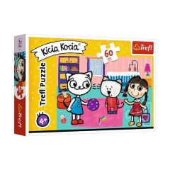 17343 Kicia Kocia Kitty Cat With Friends 60 Parça Puzzle -Trefl Puzzle