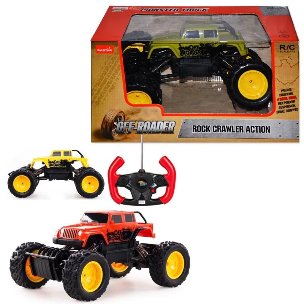 NessiWorld 59100 1:18 Rock Crawler Uzaktan Kumandalı Aksiyon Aracı