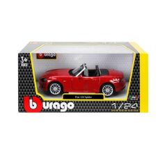 NessiWorld 21083 Burago 1:24 Fiat 124 Spider Model Araba