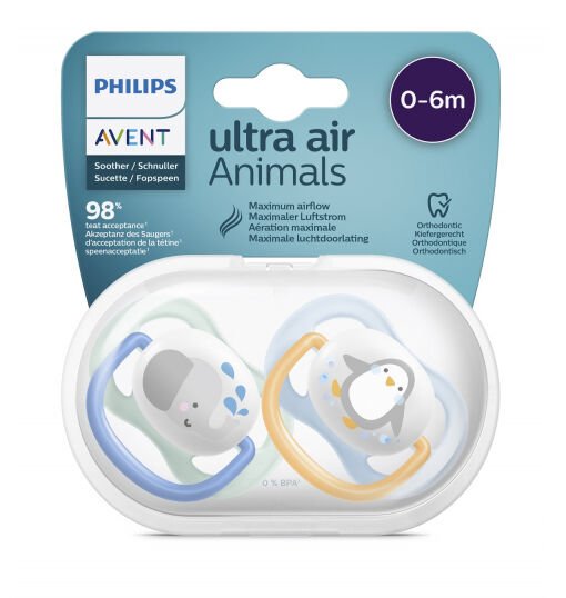 Avent Ultra Air Emzik 0-6 Ay Erkek