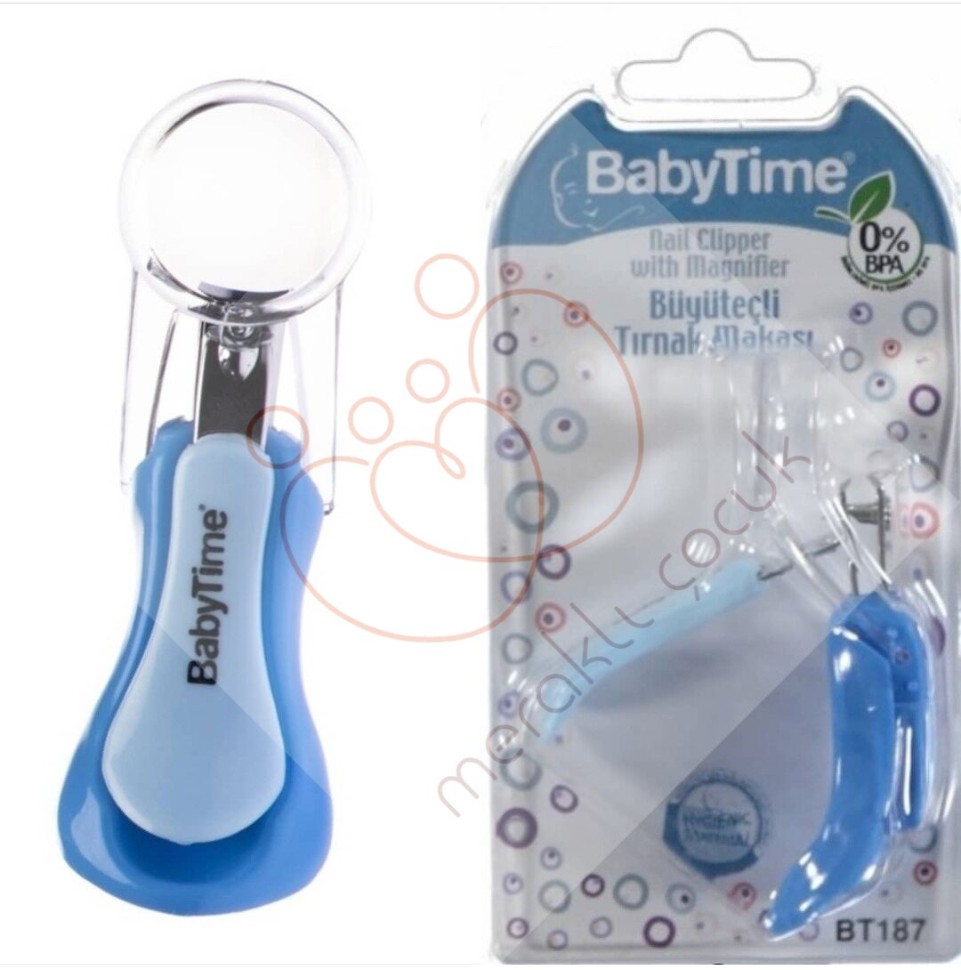 Baby Time Büyüteçli Tırnak Makası