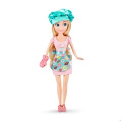 Nessiworld PAK02000 Sparkle Girlz 27cm Aşçı Bebek ve Oyun Seti - 100183